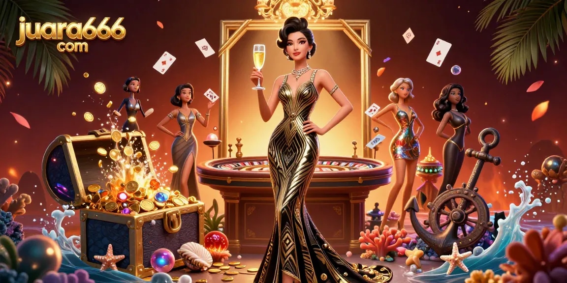 Taruhan di juara666 com untuk pengalaman kasino klasik dengan dekorasi yang elegan dan gameplay yang mengasyikkan.