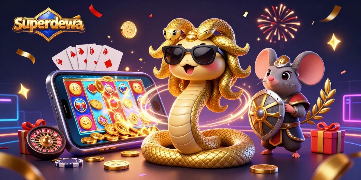 Menangkan hadiah besar dalam permainan slot superdewa dengan Medusa dan teman-temannya yang ceria.