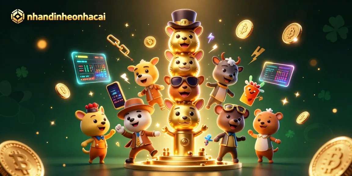 Engage with nhandinhkeonhacai's vibrant 3D illustration highlighting a casino-rich atmosphere.