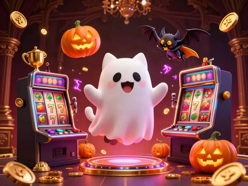 Experience thrilling action with qqgobetpremium's vibrant casino-themed illustration filled with playful characters and rich details.