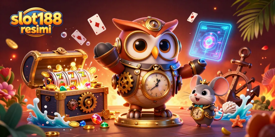 Mainkan slot188 resmi dengan keseruan elemen slot dan karisma waktu di latar yang memukau.