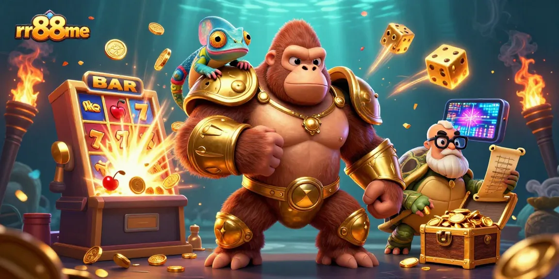 Experience exciting gaming adventures with rr88me featuring lively casino characters and jackpot elements.