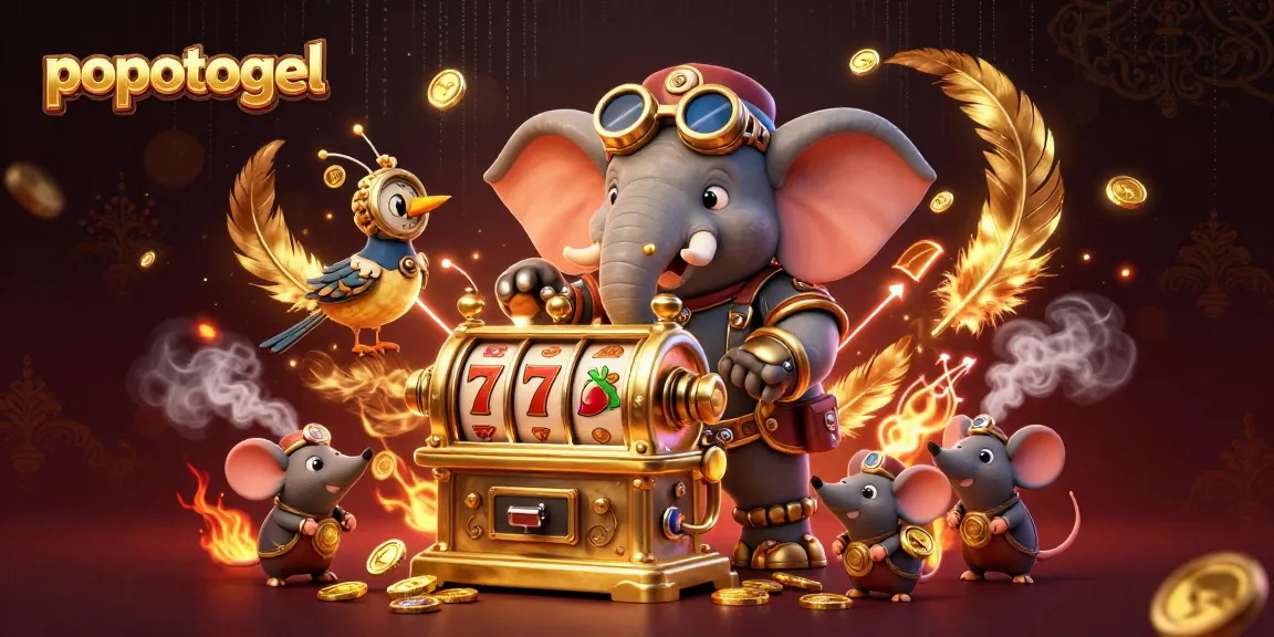 Popotogel menghadirkan pengalaman bermain mesin slot dengan elemen steampunk yang menarik.