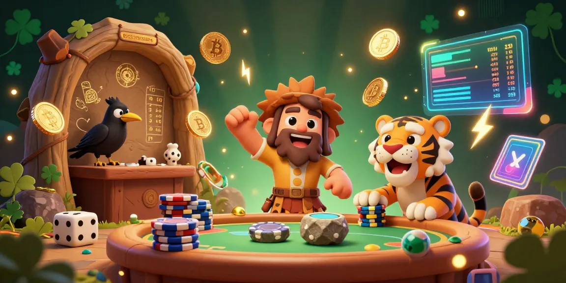 Experience exciting gameplay with totomacau at a vibrant prehistoric casino featuring unconventional characters.