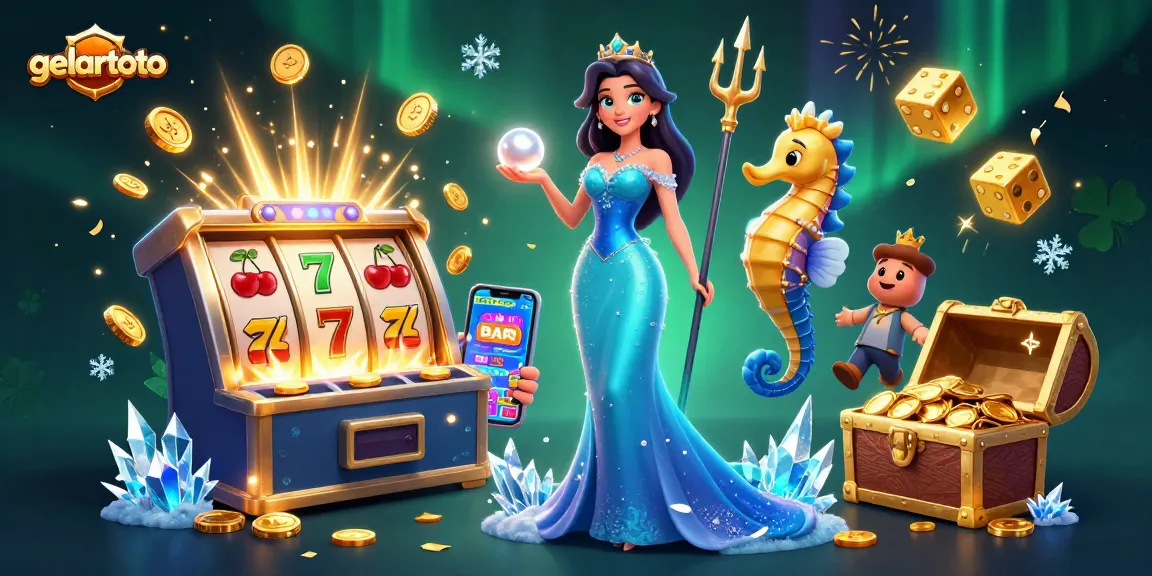 Experience gelartoto's excitement with a vivid casino-themed underwater scene bursting with action.