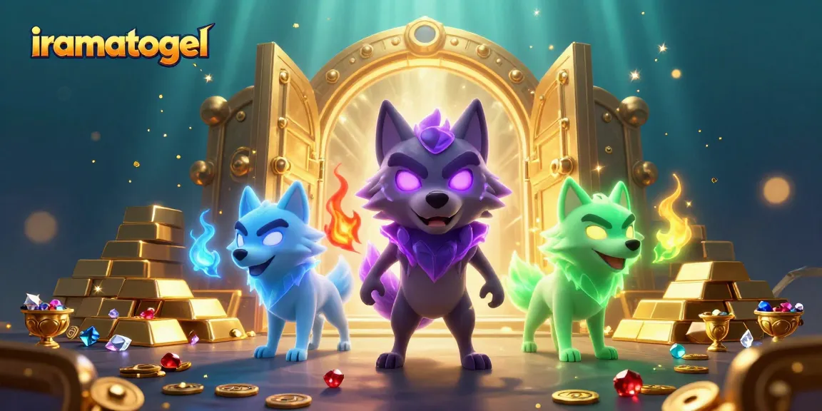 Win big with iramatogel as spectral wolves guard treasures in a dazzling casino world.