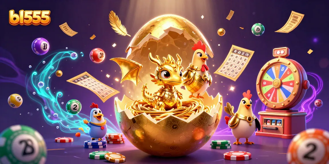 Experience the thrilling casino action with bl555 featuring a golden dragon and dynamic game elements.