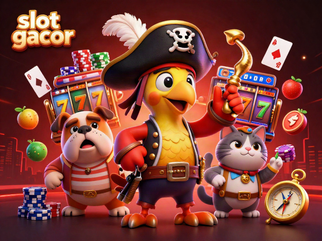 Menangkan slot gacor dengan cara menarik perhatian karakter kasino yang ceria ini.