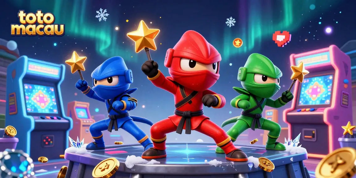 Permainan angka toto macau yang seru dengan tim ninja chameleon beraksi di platform digital.