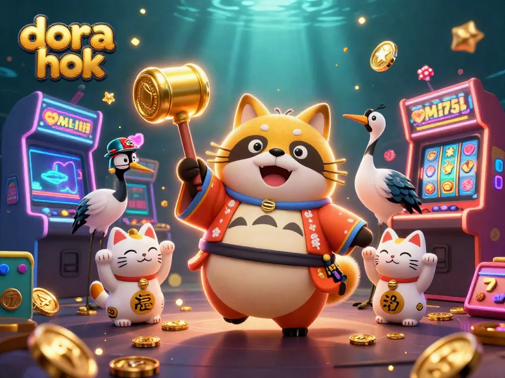 Dora hok bermain slot dan jackpot di dunia perjudian yang meriah dan berwarna-warni.
