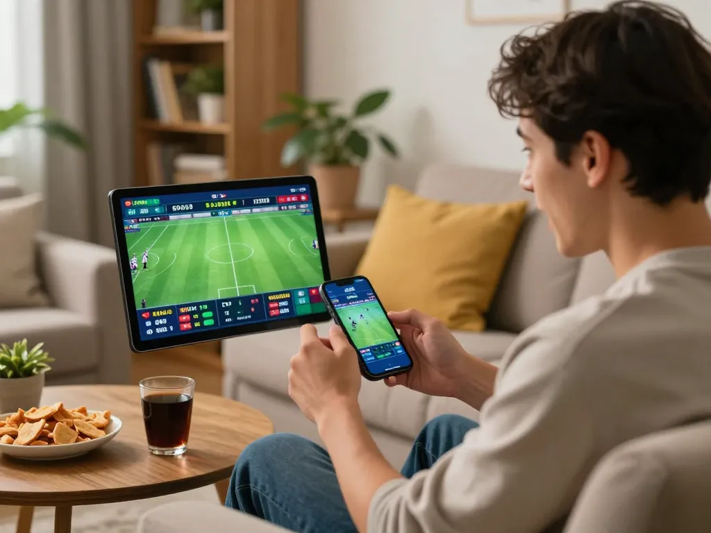 Betting strategies implemented by a player using llwin app on a smartphone at home.