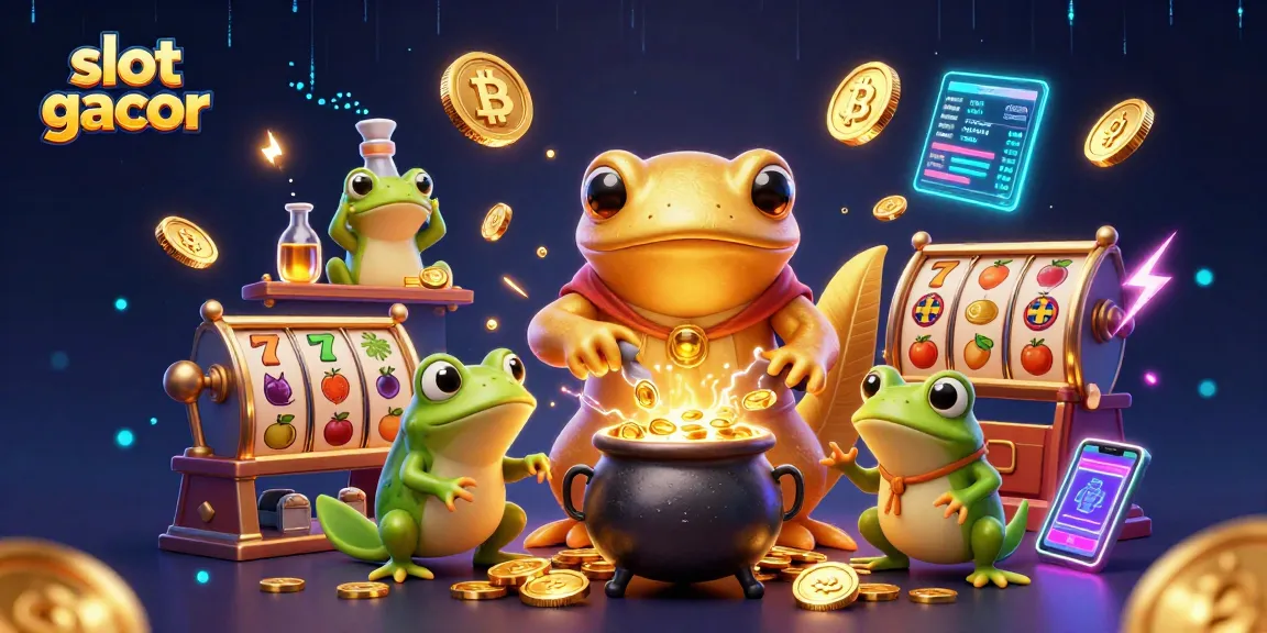 Menangkan jackpot dengan slot gacor di gambar ilustrasi kasino 3D yang menarik