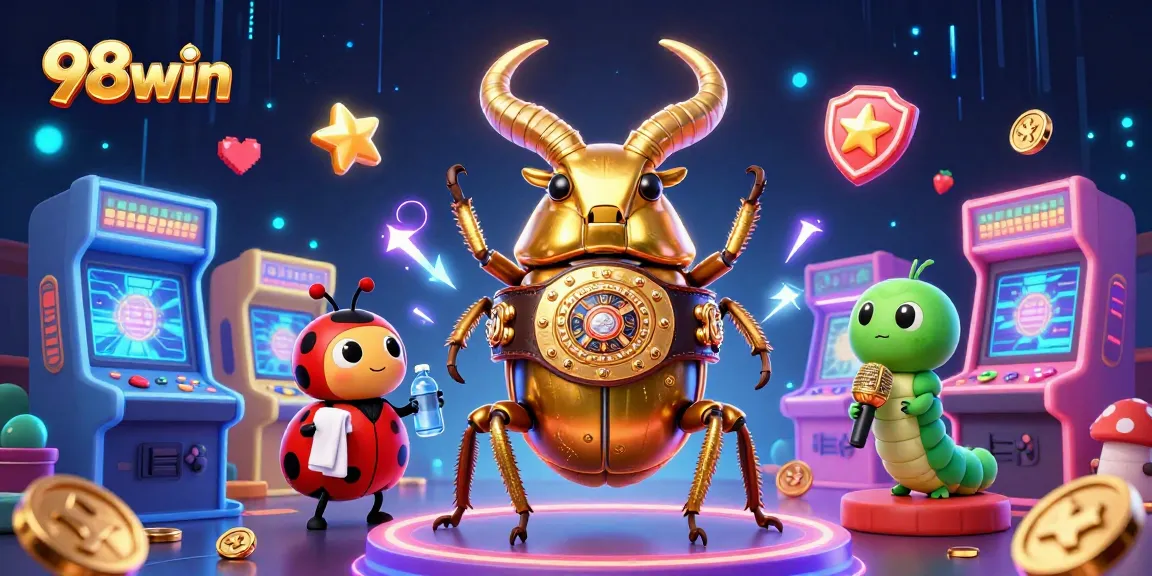Experience the excitement at 98win with vibrant 3D casino scenes and dynamic game elements!