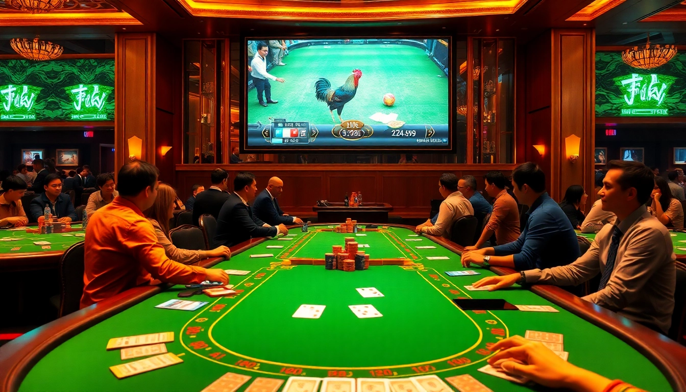 Watch đá gà trực tiếp live with immersive gameplay and exciting betting options.