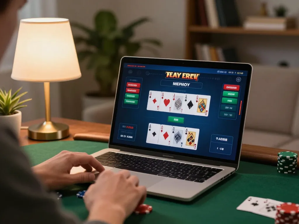 Engaging online poker experience at Nhà cái Luckywin from the comfort of home.