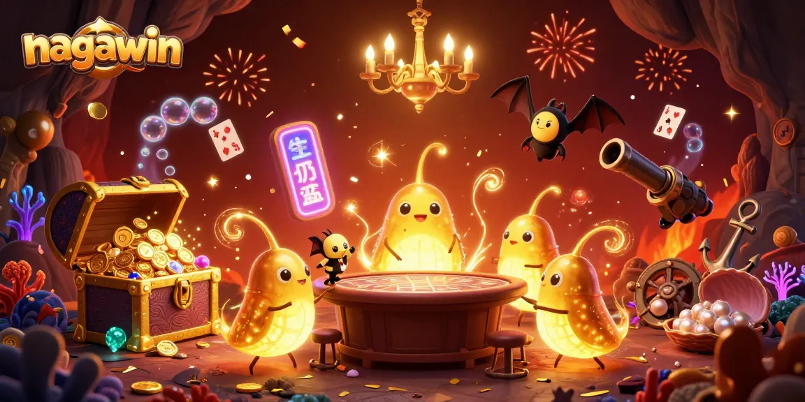 Experience the thrill of winning with nagawin at the ultimate cave casino illuminated by magical glowworms.