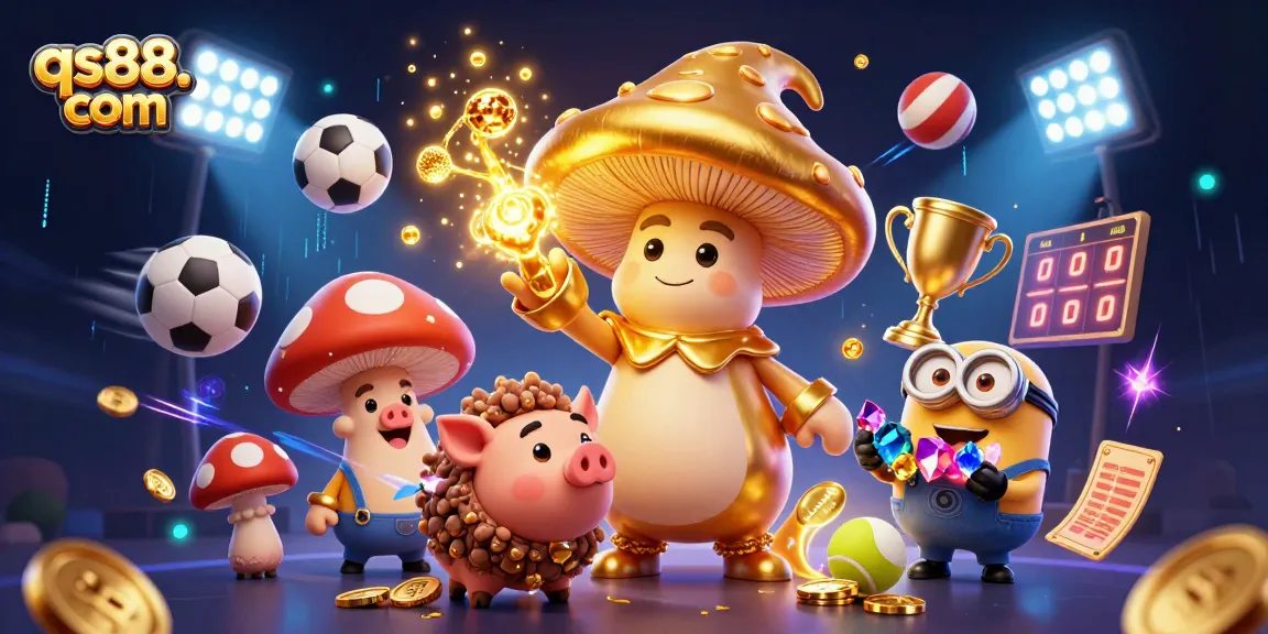 Experience the thrill of gaming at qs88. com with golden wizardry, sports excitement, and treasure hunting