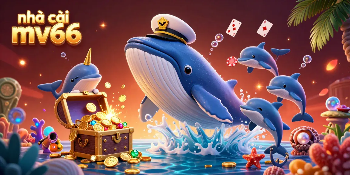 Experience the thrill of gaming at nhà cái mv66 with fun underwater casino elements.