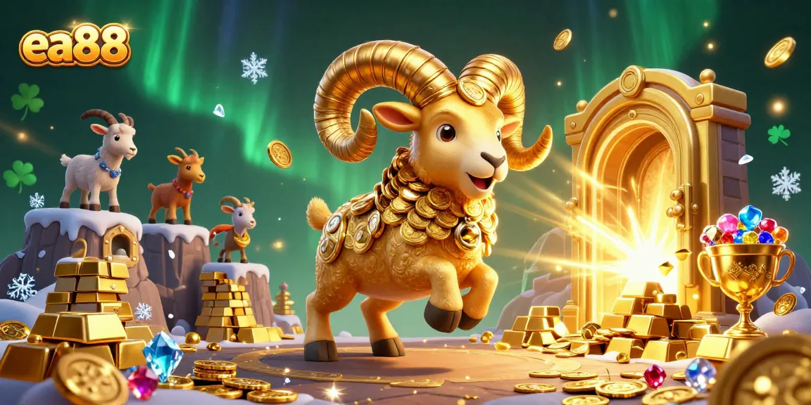 Experience the excitement of ea88 with a dynamic 3D illustration of casino elements and winning symbols.