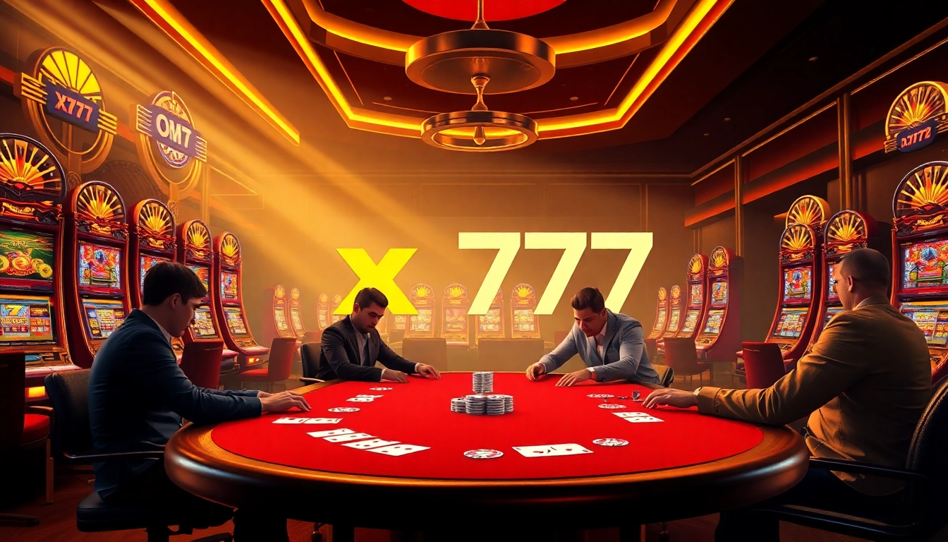 Experience the excitement at x777 casino with vibrant games and thrilling action.