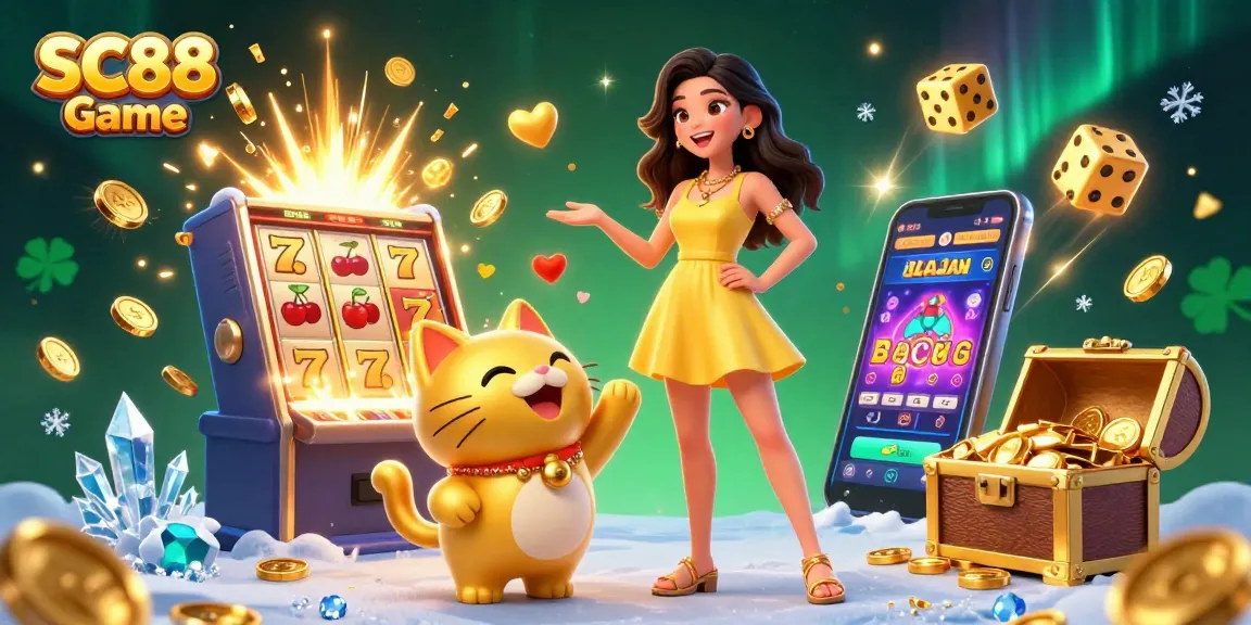 Experience excitement with SC88 Game featuring vibrant casino elements and engaging visuals.