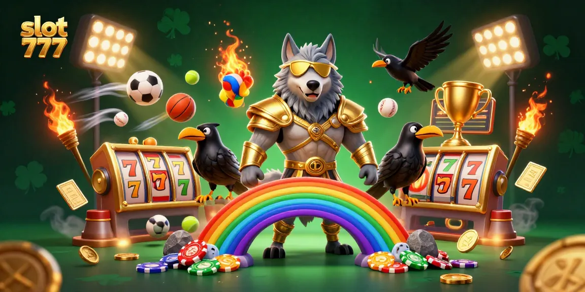 Experience thrilling slot 777 gameplay with dynamic character action and colorful casino elements.