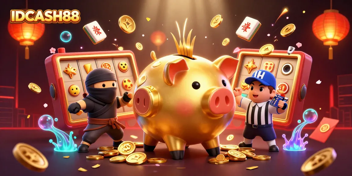 Engage with IDCASH88's thrilling slot experience featuring dynamic characters and lucky game elements.
