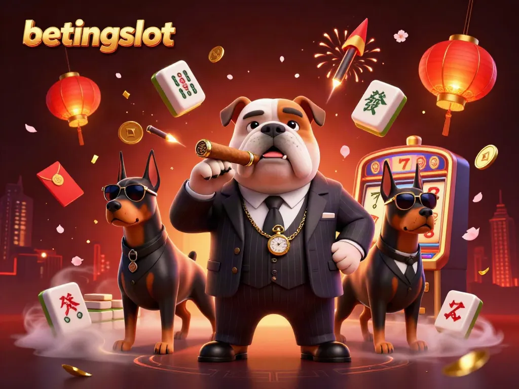 Betingslot menghadirkan suasana kasino yang megah dengan karakter dan elemen permainan yang mengundang keberuntungan.