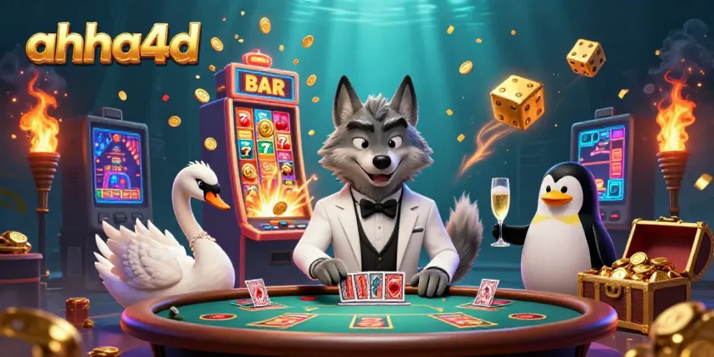 Mengalahkan permainan slot di ahha4d dengan kebahagiaan jackpot dari karakter menarik.