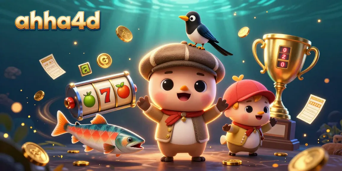 Experience thrilling wins at ahha4d with playful casino icons and exciting slot game elements.