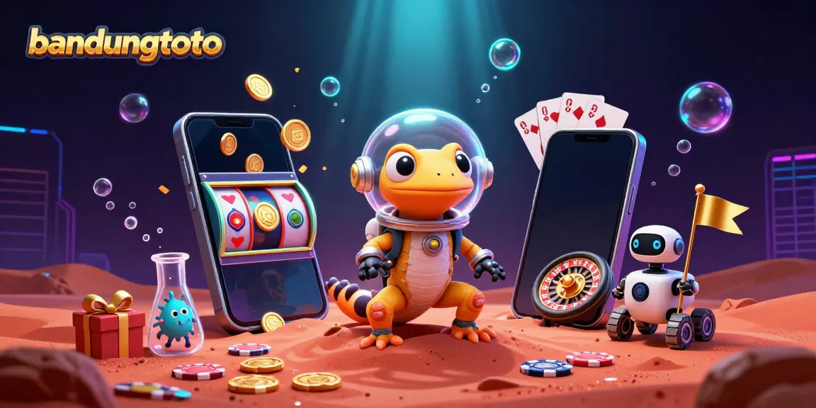 Experience thrilling gameplay at bandungtoto as colorful slot games, vibrant coins, and cheerful characters come alive!