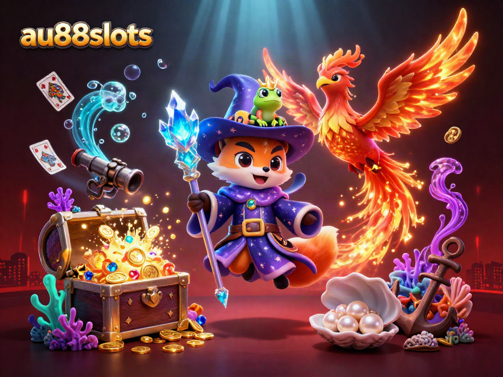 Engage in thrilling gameplay at au88slots with virtual characters and immersive casino elements.