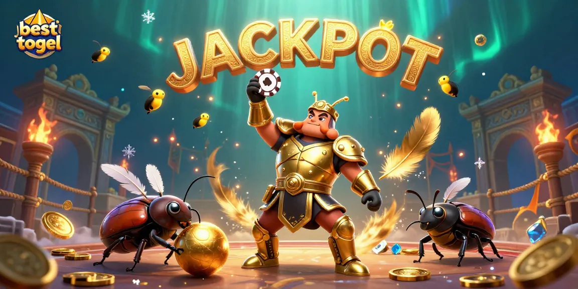 Players winning at Besttogel with exciting jackpots in a lively casino atmosphere.