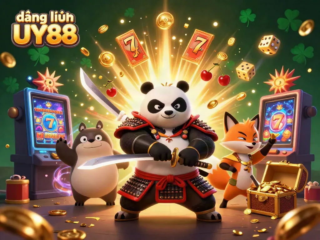 Experience exciting gameplay with đăng nhập UY88, featuring dynamic casino characters and thrilling elements.
