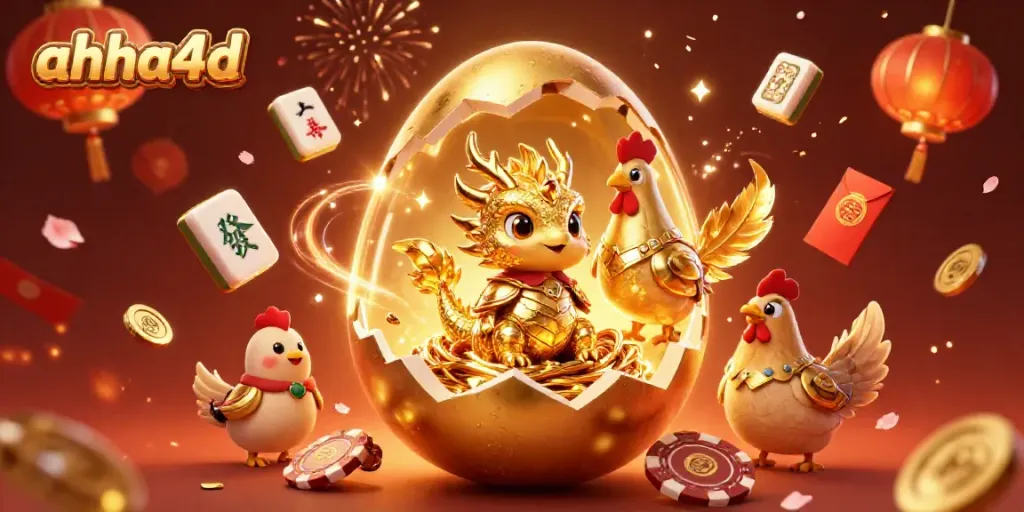 Gambarkan pengalaman bermain di ahha4d dengan naga emas dan chip poker yang menakjubkan.