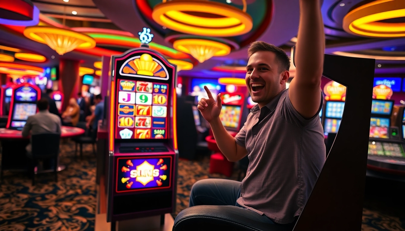 Menangkan slot gacor dengan suasana kasino yang hidup dan slot mesin berwarna-warni.