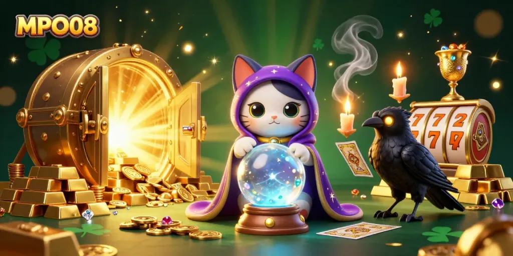 MPO08 brings slots excitement with vibrant treasures and characters for a captivating casino experience.