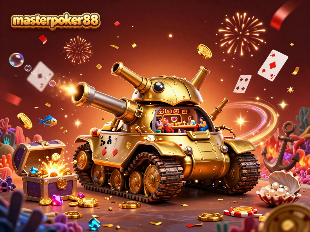 Menangkan permainan judi di masterpoker88 dengan suasana casino menarik yang penuh harta karun!