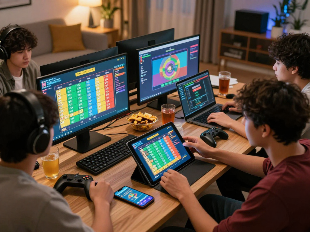 Pengalaman seru bermain ratutogel secara online dengan teman-teman di ruang tamu.