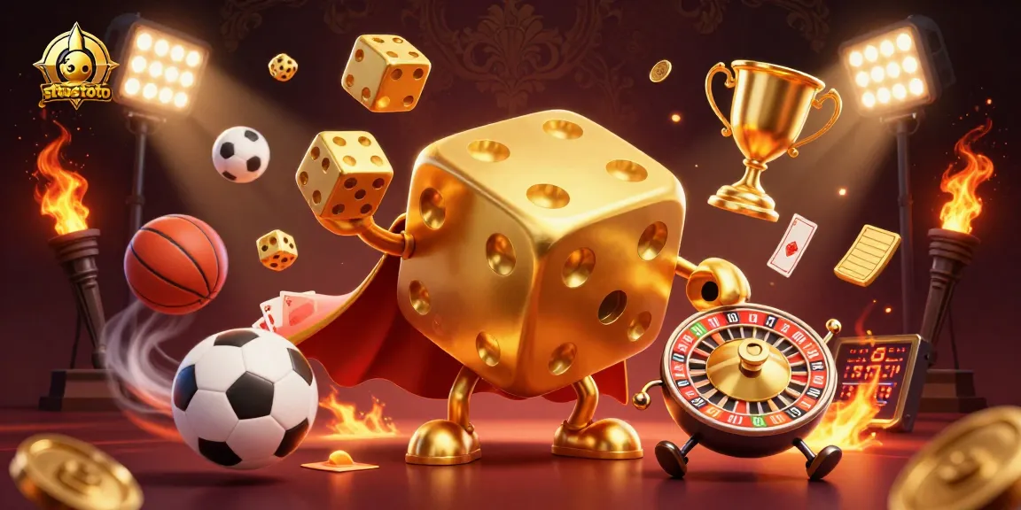Menangkan permainan situs toto dengan desain 3D yang megah dan elemen olahraga menyenangkan.