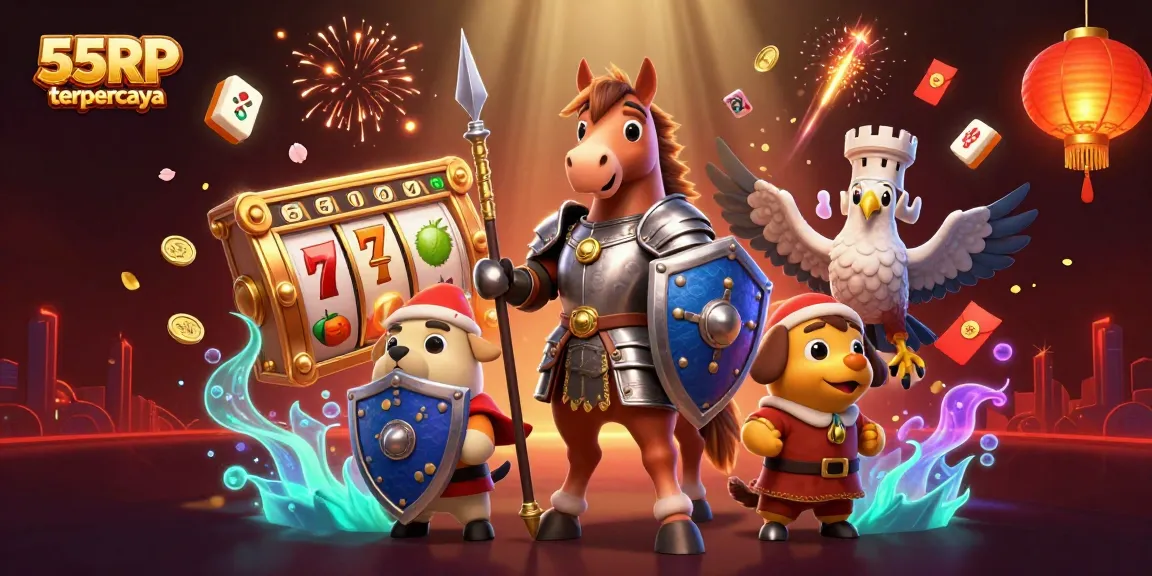 Experience thrilling gaming moments with 55RP terpercaya as knights and fortune symbols come alive.