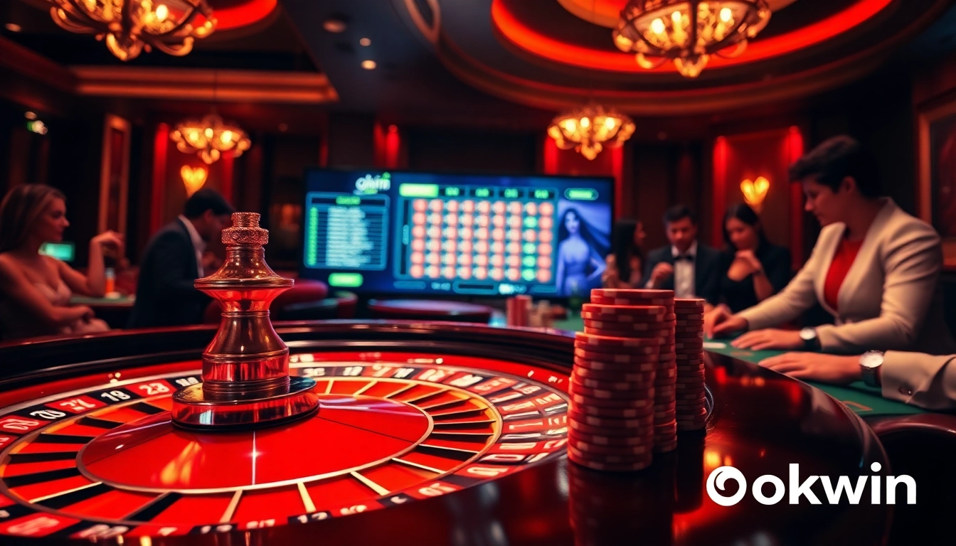 Experience the thrill of poker at okwin with engaging games and luxurious design.