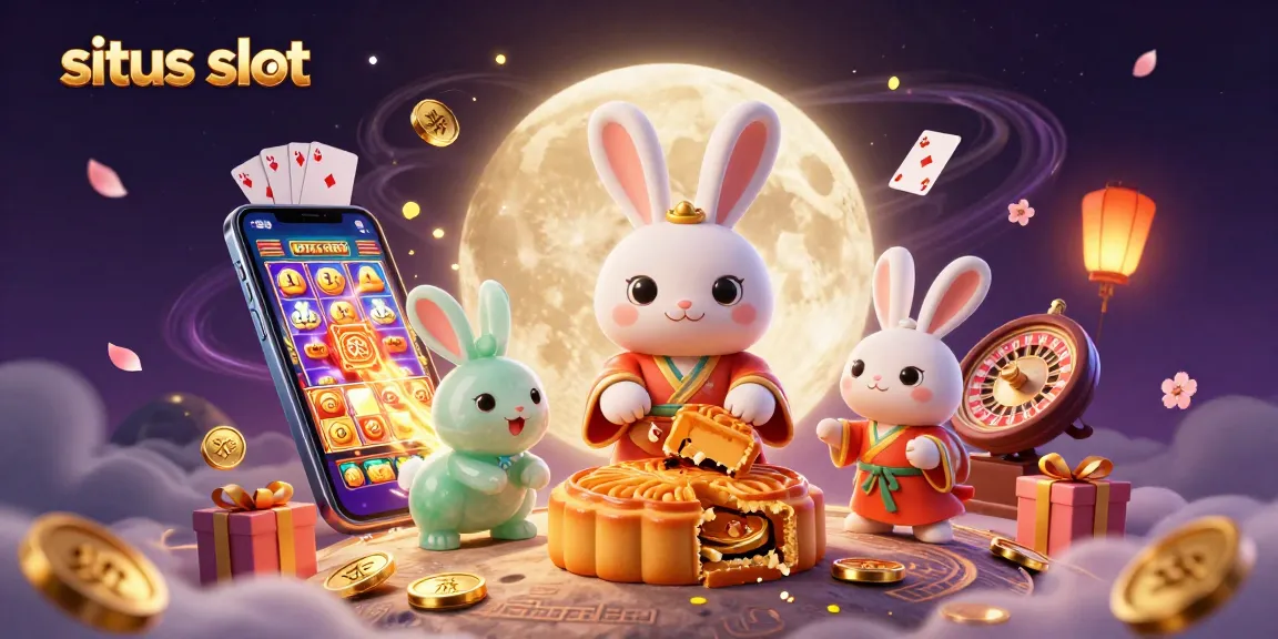 Menangkan jackpot dengan situs slot yang menampilkan kelinci bulan dan elemen perjudian lainnya.