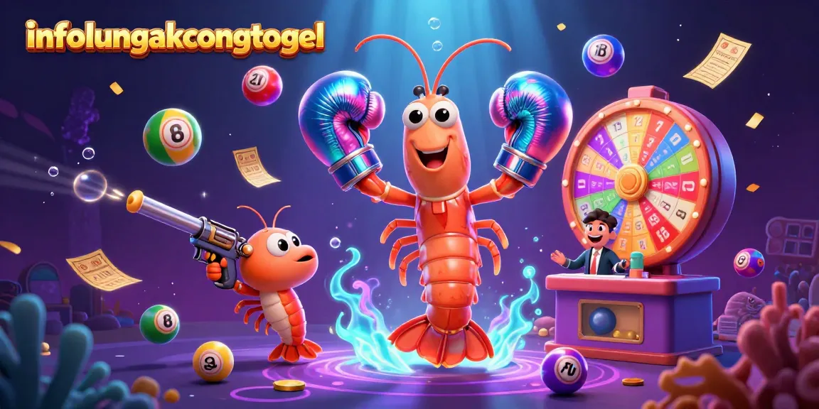 Experience the vibrant world of infolengkapcongtogel with colorful lottery balls and dynamic scenes.