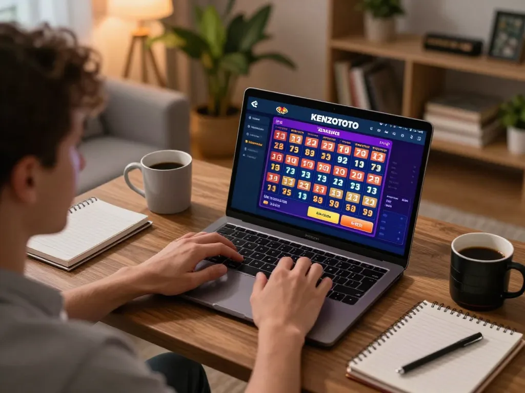 Terlibat dengan lotere online KENZOTOTO sambil merencanakan strategi di suasana rumah yang nyaman.