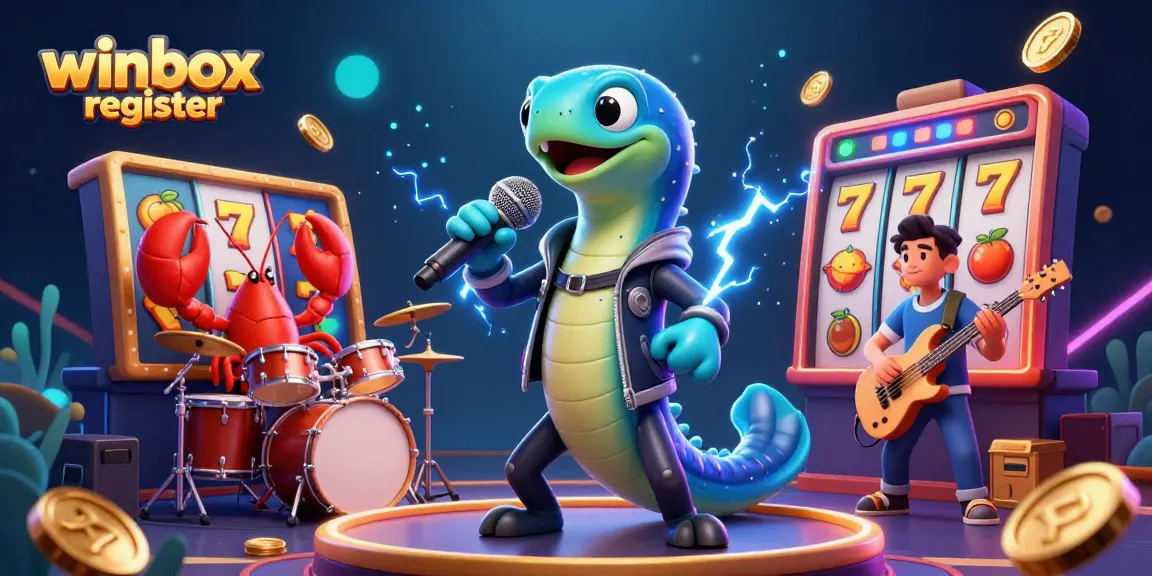 Experience a vibrant underwater casino with winbox register as electric eel performs live.