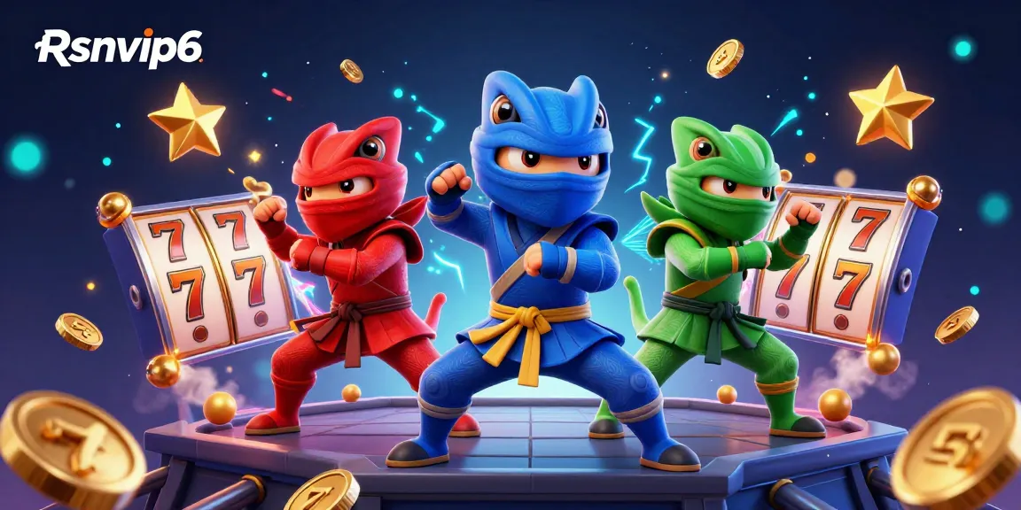 Rasakan aksi mendebarkan dengan Rsnvip6 saat chameleon ninja berwarna-warni menyemarakkan dunia permainan dikelilingi oleh elemen kasino.
