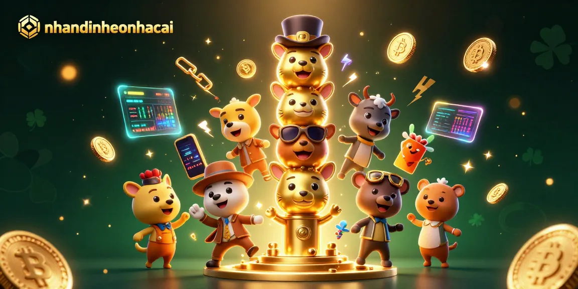 Engage with nhandinhkeonhacai's vibrant 3D illustration highlighting a casino-rich atmosphere.