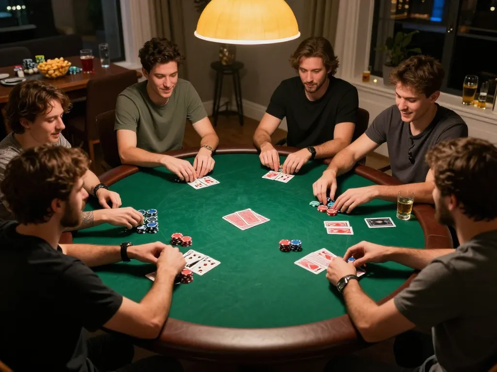 Sahabat menikmati malam poker bersama sambil menerapkan strategi permainan deluna4d untuk bersenang-senang