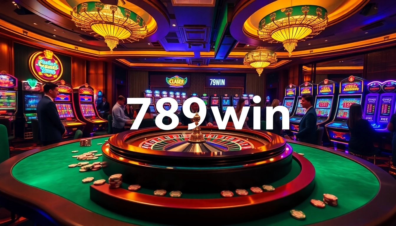 Experience the thrilling atmosphere at 789win with vibrant casino games and engaging players.